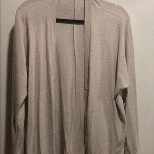 American eagle cream cardigan